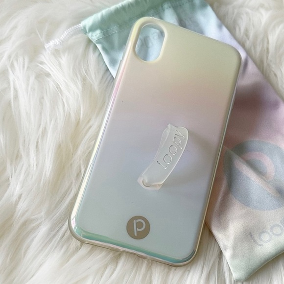 𝅺LOOPY Case Iridescent iPhone X Case - Picture 3 of 3